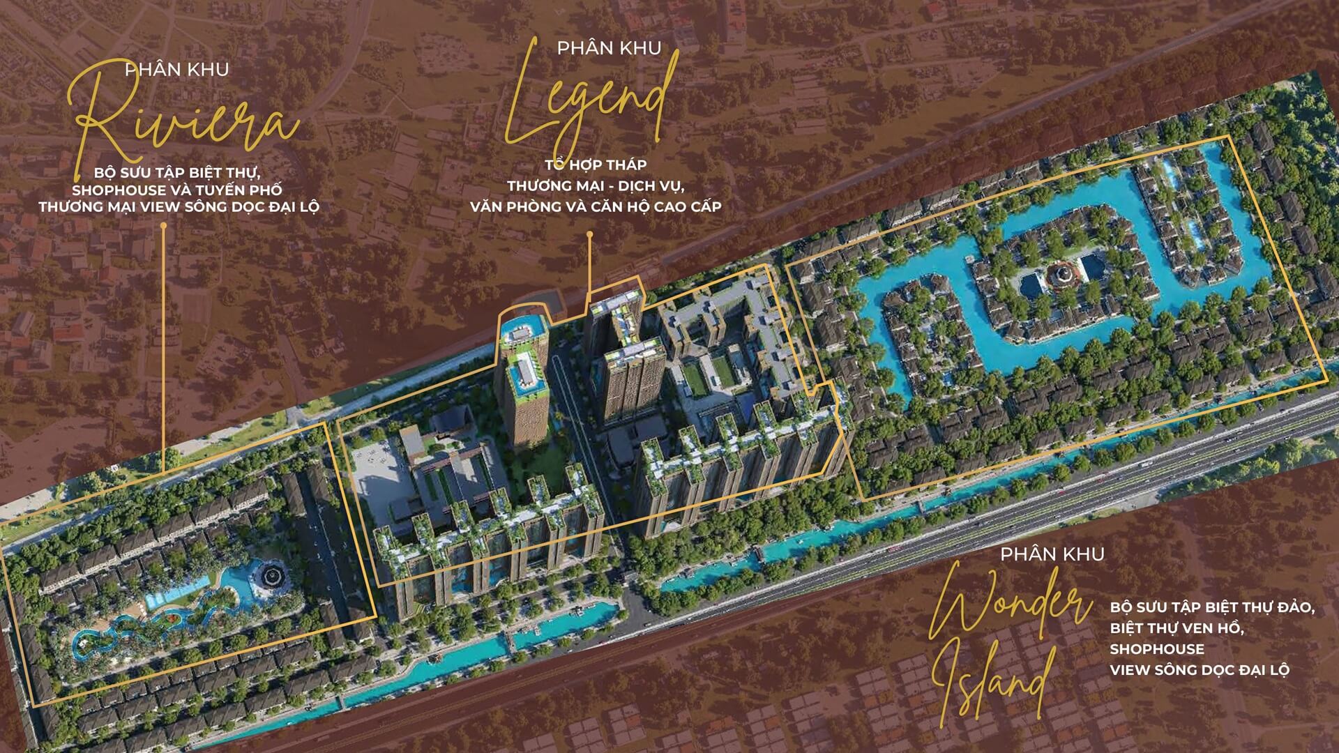 Mặt bằng tổng thể dự án Sunshine Legend City Văn Giang