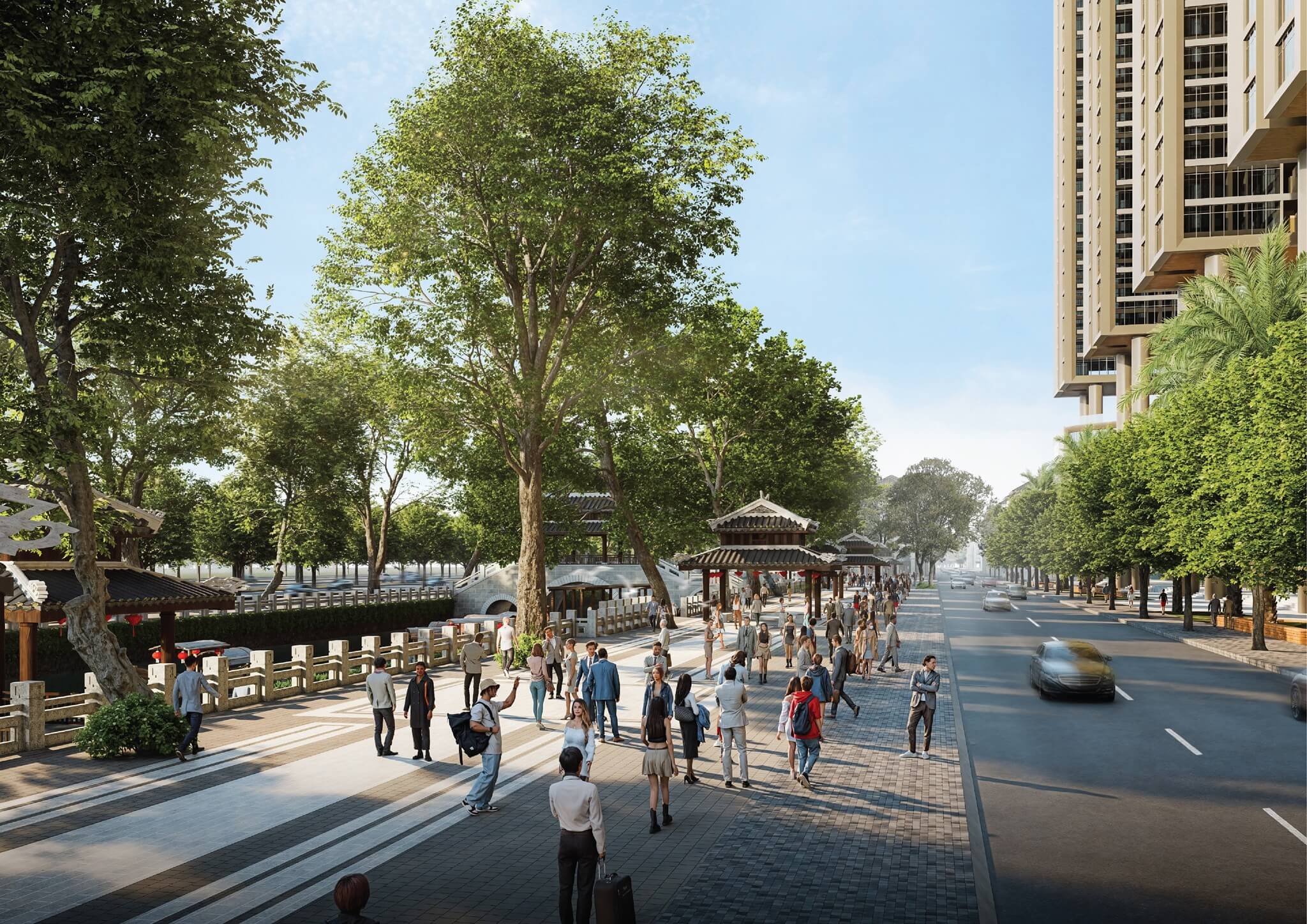 Phố đi bộ Sunshine Legend City 3