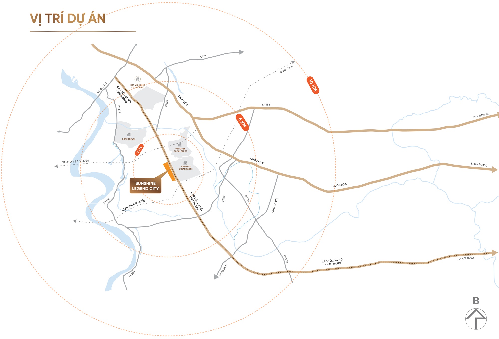 Vị trí Sunshine Legend City 2